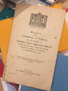 Report of the Committee of Enquiry into the conduct of Standon Farm Approved School